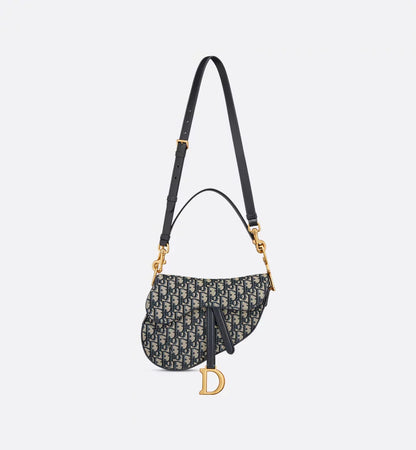 Saddle Bag With Strap - Blue Edition