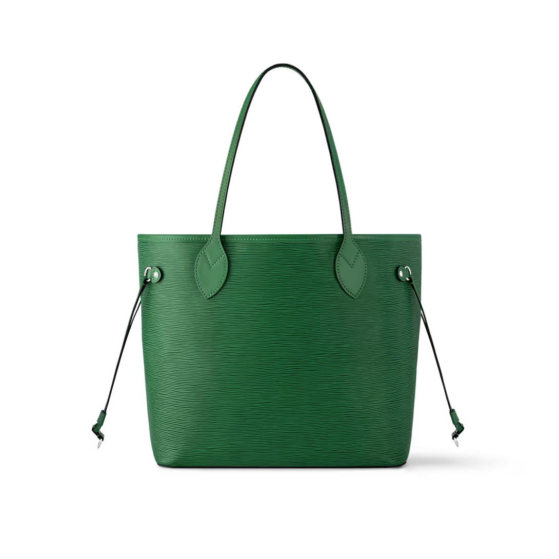 Never Full MM Green Epi Leather