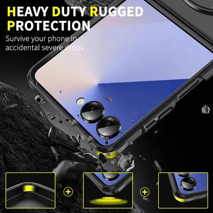 Shockproof Magnetic Ring Case