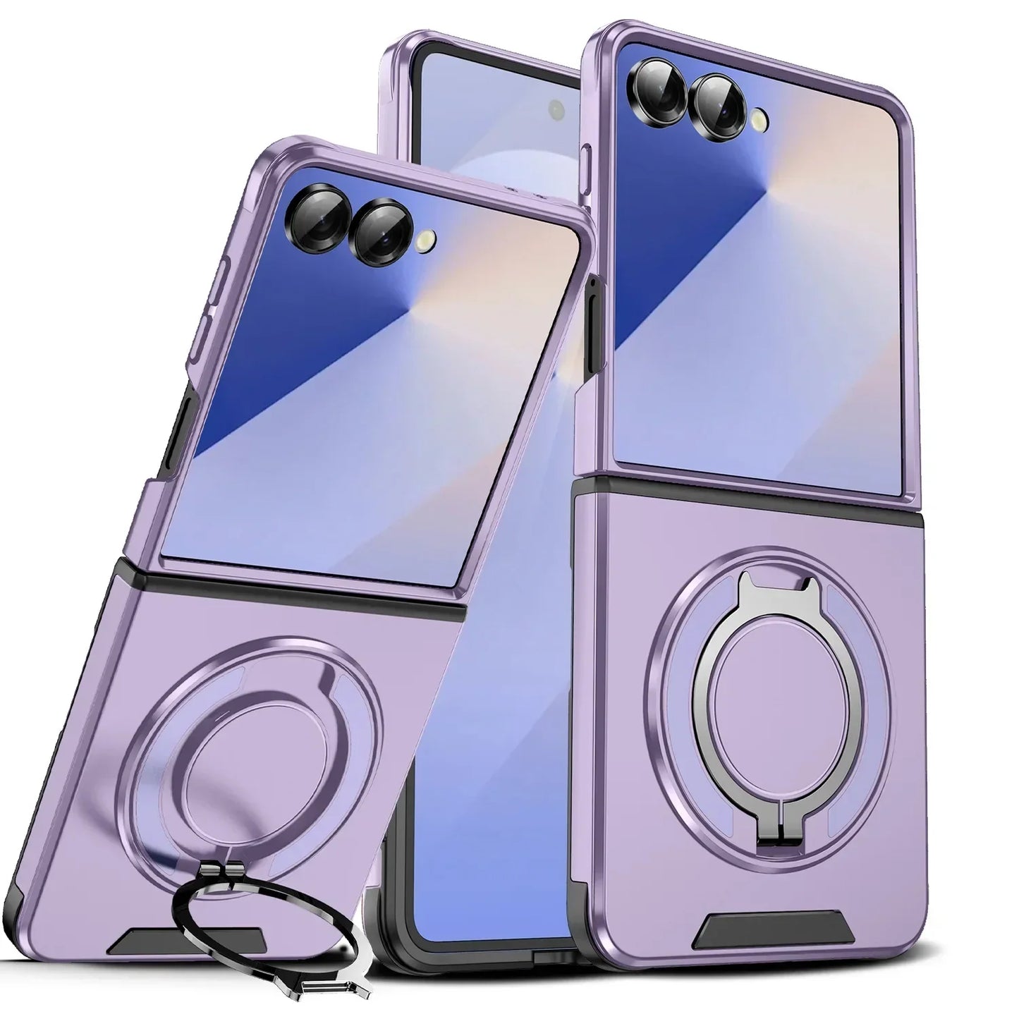 Shockproof Magnetic Ring Case