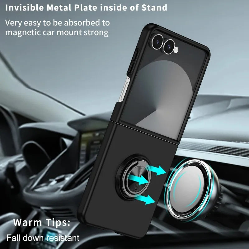 Magnetic Ring Protection Case
