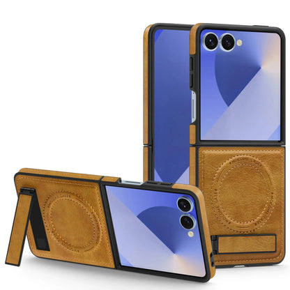 Leather Magnetic Stand Case