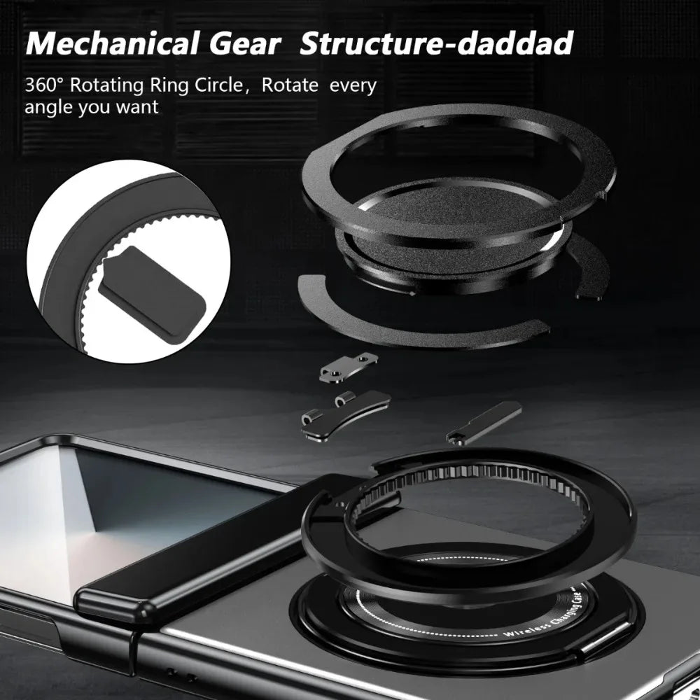Rotatable Magnetic Kickstand Case