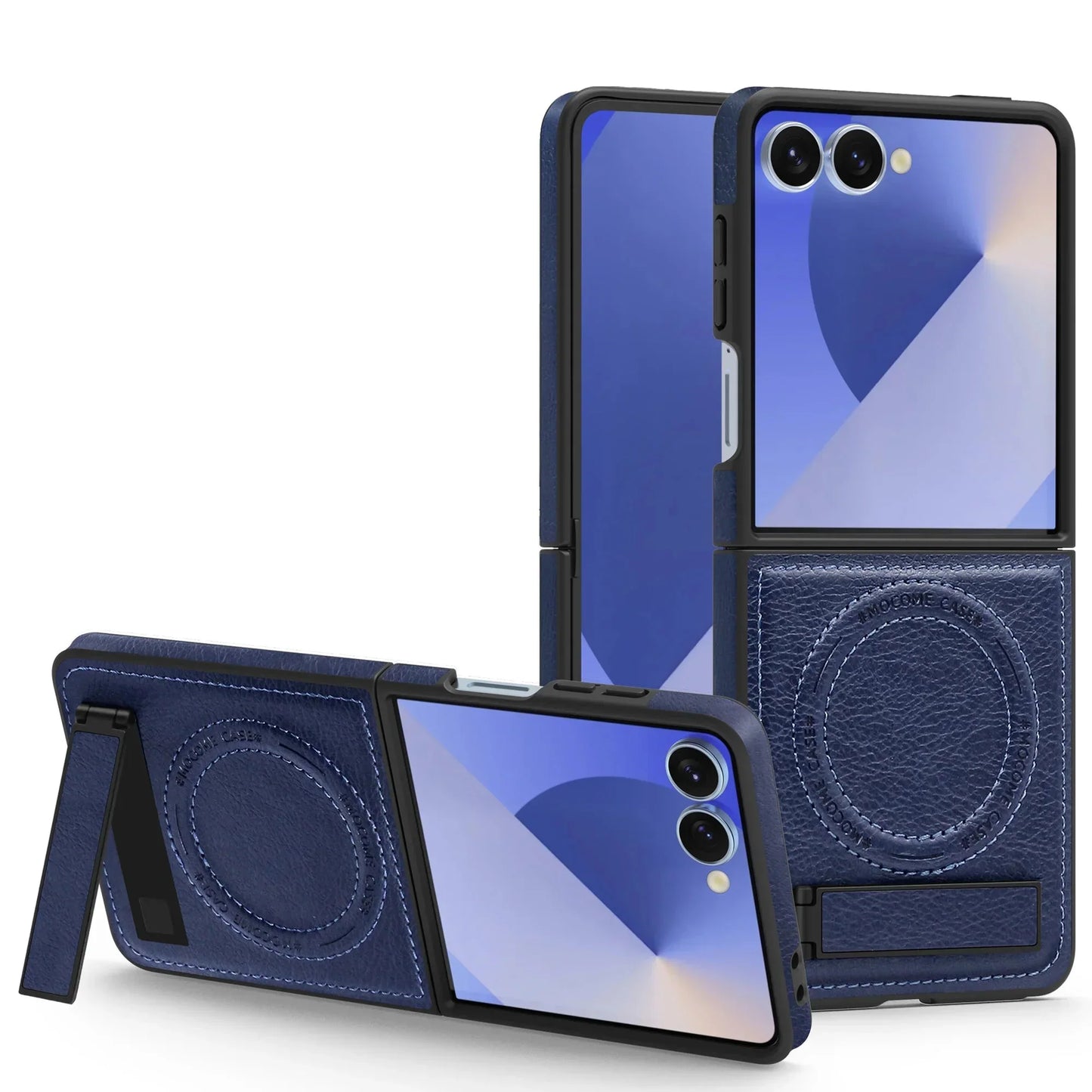Leather Magnetic Stand Case