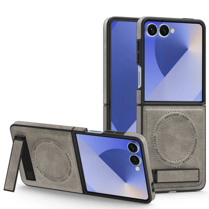 Leather Magnetic Stand Case