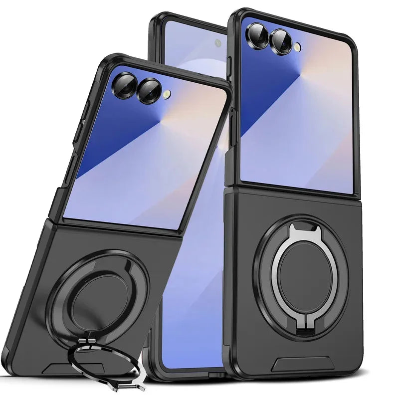 Shockproof Magnetic Ring Case