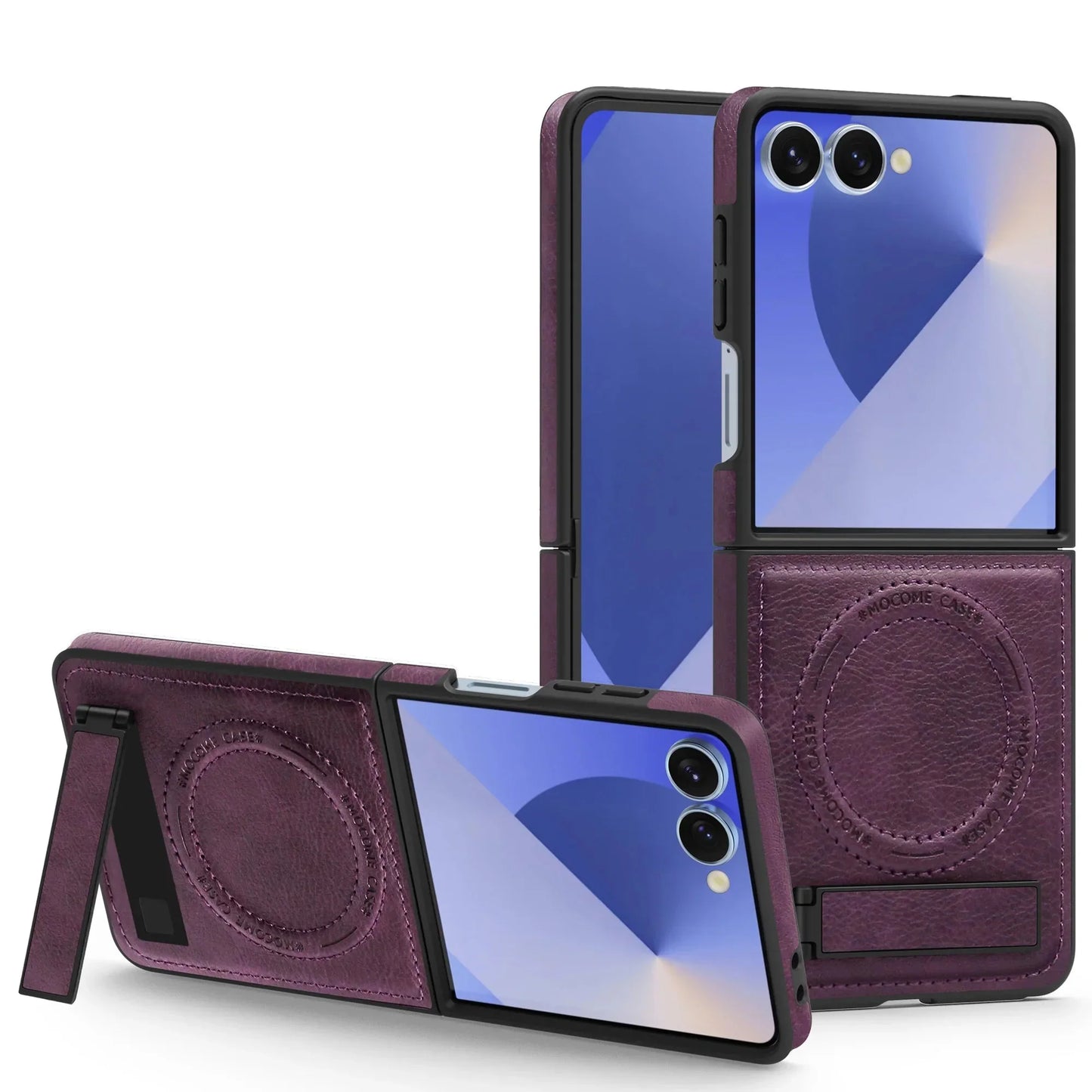 Leather Magnetic Stand Case
