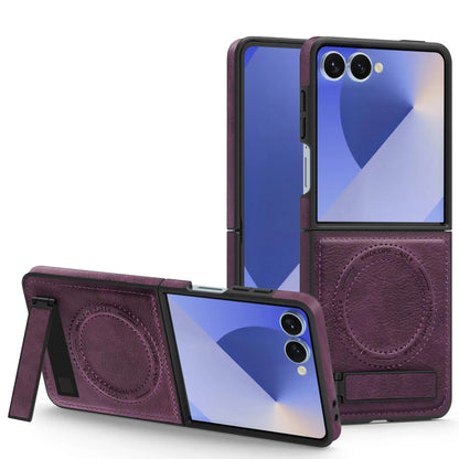 Leather Magnetic Stand Case