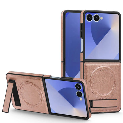 Leather Magnetic Stand Case