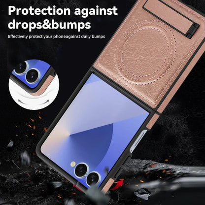 Leather Magnetic Stand Case