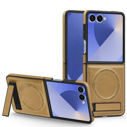 Leather Magnetic Stand Case