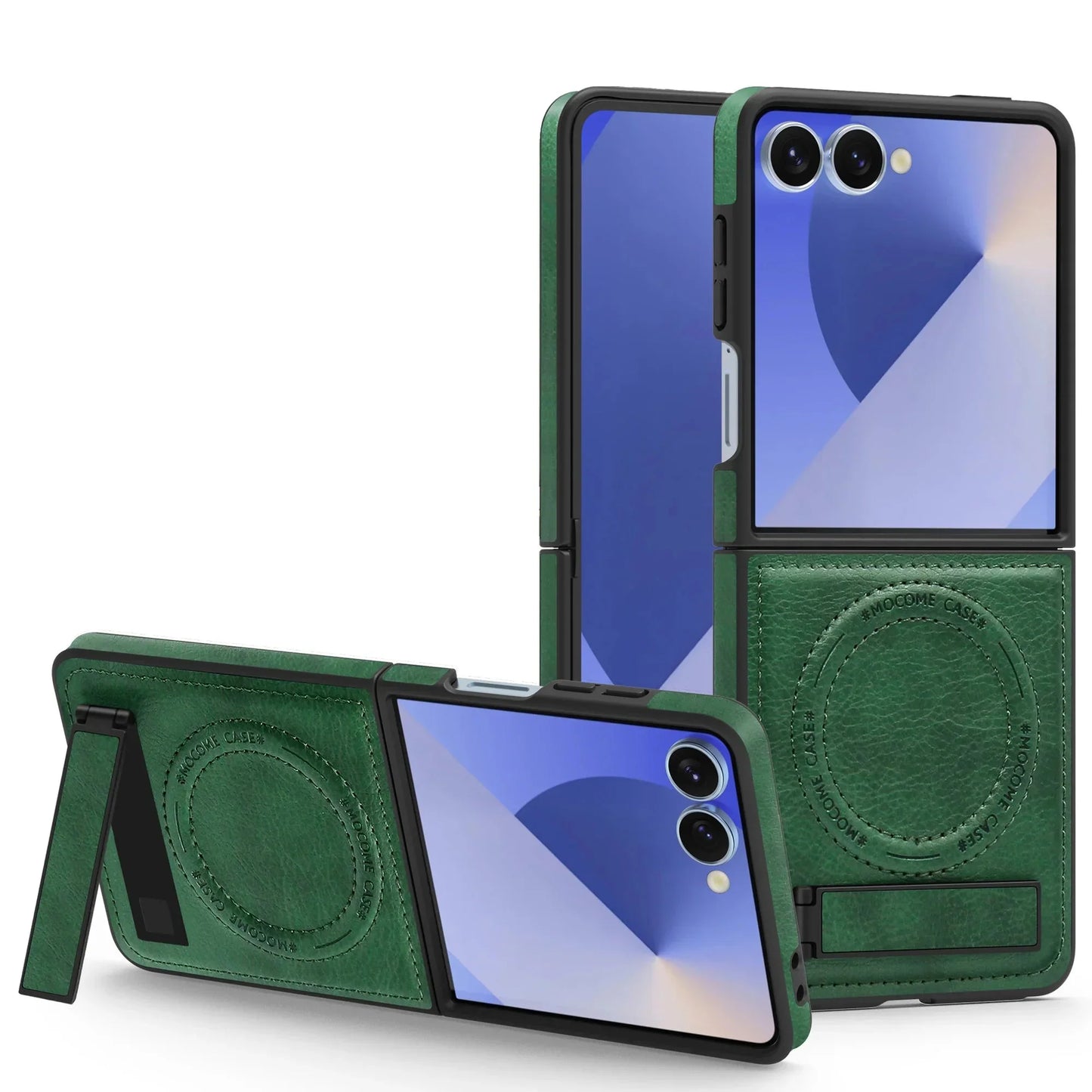 Leather Magnetic Stand Case