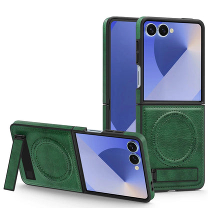 Leather Magnetic Stand Case