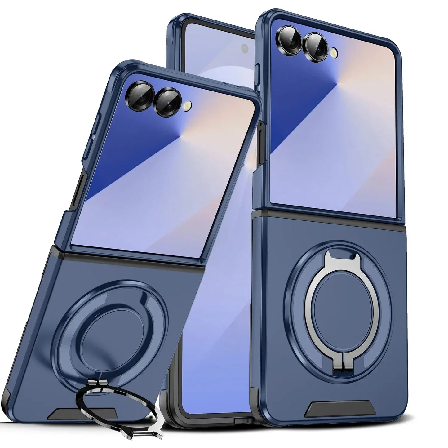 Shockproof Magnetic Ring Case