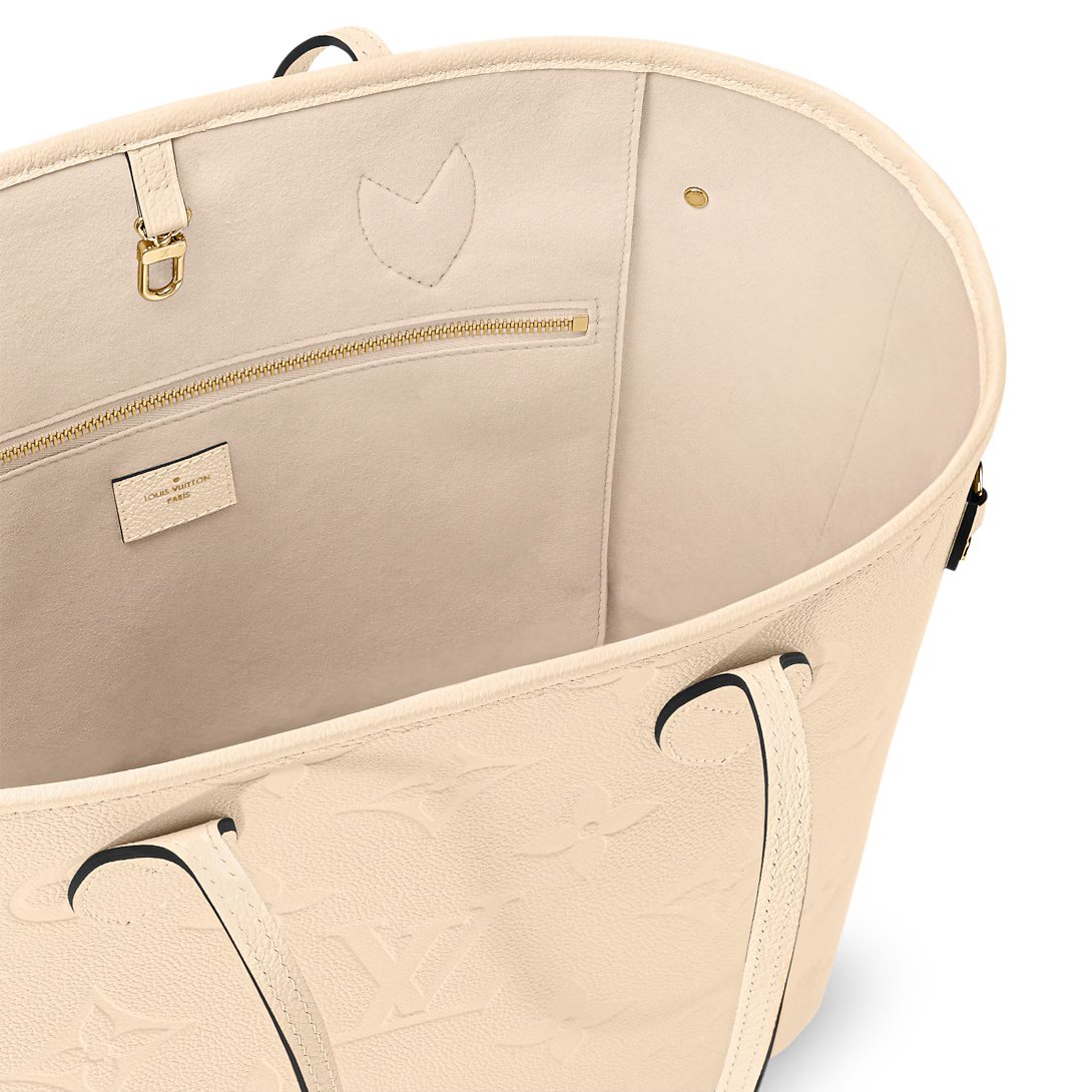 Never Full MM Monogram Empreinte Leather